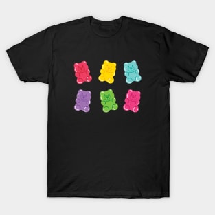 Gummy Bears Pattern T-Shirt